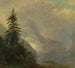 Le Koenigsee nära Berchtesgaden i Bayern - Frederic Edwin Church — vy av konstverket
