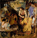 Le Manteau de plusieurs couleurs - Ford Madox Brown — vy av konstverket