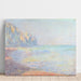 Reproduktion av målningen Le Matin, Temps Brumeux, Pourville (Matin brumeux à Pourville) - Claude Monet