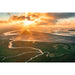 Mont Saint-Michel vid solnedgången | Naturfotodekoration