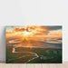 Mont Saint-Michel vid solnedgången | Naturfotodekoration
