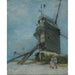 Reproduktion av målningen Le Moulin de la Galette - Vincent van Gogh