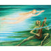 Reproduktion av målningen Le Nymphe des eaux - Nils Dardel