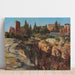 Reproduktion av målningen Le Palatin à Rome - Edward Theodore Compton