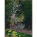 Reproduktion av målningen Le Parc Monceau - Claude Monet