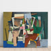 Reproduktion av målningen Le Piano - Georges Valmier