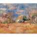 Reproduktion av målningen Le Pigeonnier de Bellevue - Pierre-Auguste Renoir