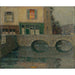 Reproduktion av målningen Le Pont - Henri Le Sidaner