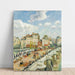 Reproduktion av målningen Le Pont Neuf - Camille Pissarro