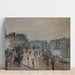 Reproduktion av målningen Le Pont-Neuf av Claude Monet