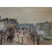 Reproduktion av målningen Le Pont-Neuf av Claude Monet