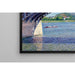 Reproduktion av målningen Le Pont d'Argenteuil et la Seine - Gustave Caillebotte