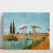 Reproduktion av målningen Le Pont de Langlois à Arles - Vincent van Gogh