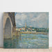 Reproduktion av målningen Le Pont de Saint Cloud - Alfred Sisley