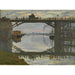 Reproduktion av målningen Le Pont de bois - Claude Monet