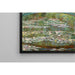 Reproduktion av målningen Le Pont sur un étang de nymphéas - Claude Monet