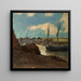 Le Port de Morgat - Odilon Redon — inramlat konstverk på väggen