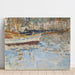 Reproduktion av målningen Le Port de Nice - Berthe Morisot