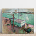 Reproduktion av målningen Le Port du Havre - Raoul Dufy