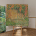 Reproduktion av målningen Le Portail - Henri Le Sidaner