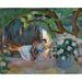Reproduktion av målningen Le Pradet, Ung kvinna i hängmatta (Nono) - Henri Lebasque