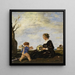 Le Printemps - Adolf Hengeler — inramlat konstverk på väggen