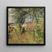 Le Printemps à Moret - Pierre-Eugène Montzin — inramlat konstverk på väggen