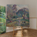 Reproduktion av målningen Le Repos sous les arbres - Henri Lebasque