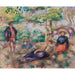 Reproduktion av målningen Le Repos sur l'herbe - Pierre-Auguste Renoir