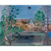 Reproduktion av målningen Le Réservoir à Golfe-Juan, à l'Oiseau - Raoul Dufy