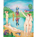 Reproduktion av målningen Le Retour aux terrains de jeu de la jeunesse - Nils Dardel
