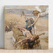 Reproduktion av målningen Le Retour du Fils Prodigue - James Tissot