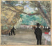 Le Rideau - Edgar Degas — vy av konstverket