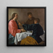 Le Souper à Emmaüs - Diego Velázquez — inramlat konstverk på väggen