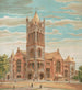 Le Tabernacle de Brooklyn érigé en 1890 - Anonym — vy av konstverket