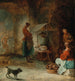 Le Vendeur de fromage - Januarius Zick — vy av konstverket