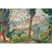 Reproduktion av målningen Le Village - Henri Lebasque