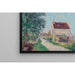 Reproduktion av målningen Le Village des Sablons, nära Veneux-Nadon - Alfred Sisley