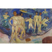 Reproduktion av målningen Le bain des jeunes hommes - Edvard Munch