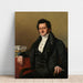 Reproduktion av målningen Le banquier David Seligmann, baron von Eichthal - Franz Xaver Winterhalter