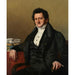 Reproduktion av målningen Le banquier David Seligmann, baron von Eichthal - Franz Xaver Winterhalter