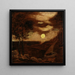 Le bateau des amoureux - Albert Pinkham Ryder — inramlat konstverk på väggen