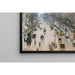 Reproduktion av målningen Le boulevard Montmartre un matin d'hiver - Camille Pissarro