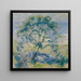 Le cerisier sauvage - John Henry Twachtman — inramlat konstverk på väggen