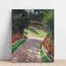 Reproduktion av målningen Le chemin dans le jardin - Gustave Caillebotte
