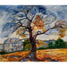 Reproduktion av målningen Le chêne - Edvard Munch