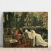 Reproduktion av målningen Le convalescent - James Tissot