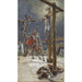 Reproduktion av målningen Le coup de lance - James Tissot