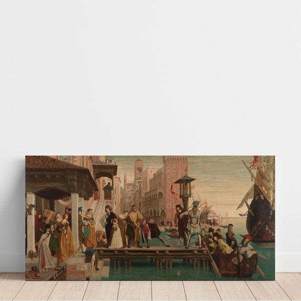 Le départ du fils prodigue - James Tissot | Reproduction Tableau Décoration murale affiche copie