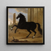 Le favori du roi Karl XI à cheval - David Klöcker Ehrenstrahl — inramlat konstverk på väggen
